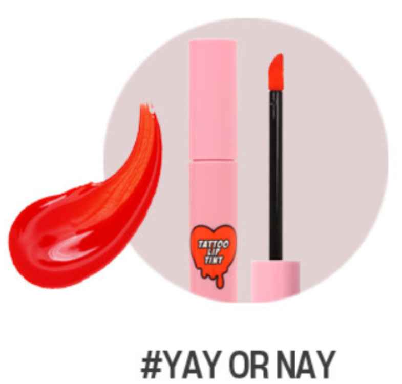 

3CE TATTOO LIP TINT, Стойкость, Увлажнение, Макияж, Kbeauty, Корейская косметика, пробник #YAY OR NAY