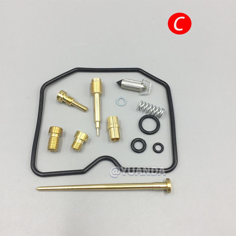 Carburetor Rebuild Kit for Kawasaki Bayou 300 KLF300 2x4 4x4 1989-2004 ATV 1sets C
