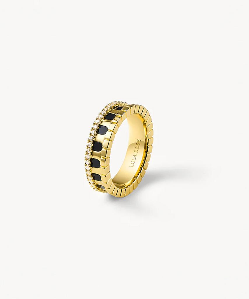 Lola Rose Arch Ring 2-Color Gemstone Ring