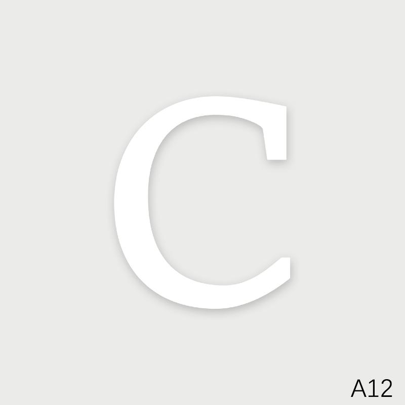 Wheelie Bin Stickers Self-Adhesive Trash Can Labels Pvc Number 0-9 Letters A-G Stickers Garage Car Bins Stickers Weatherproof