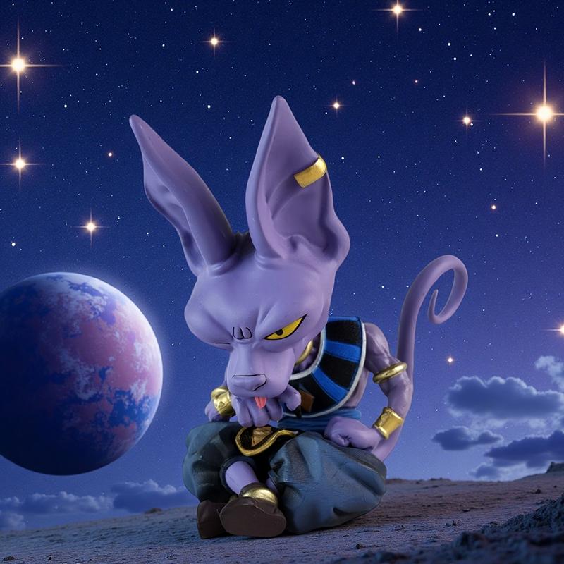 

Аниме Драгон Болл З Фигурка Бируса ГК Сидячая Поза Супер Бог Разрушения Коллекция Фигурок ПВХ Модель Игрушка для Детей Подарки