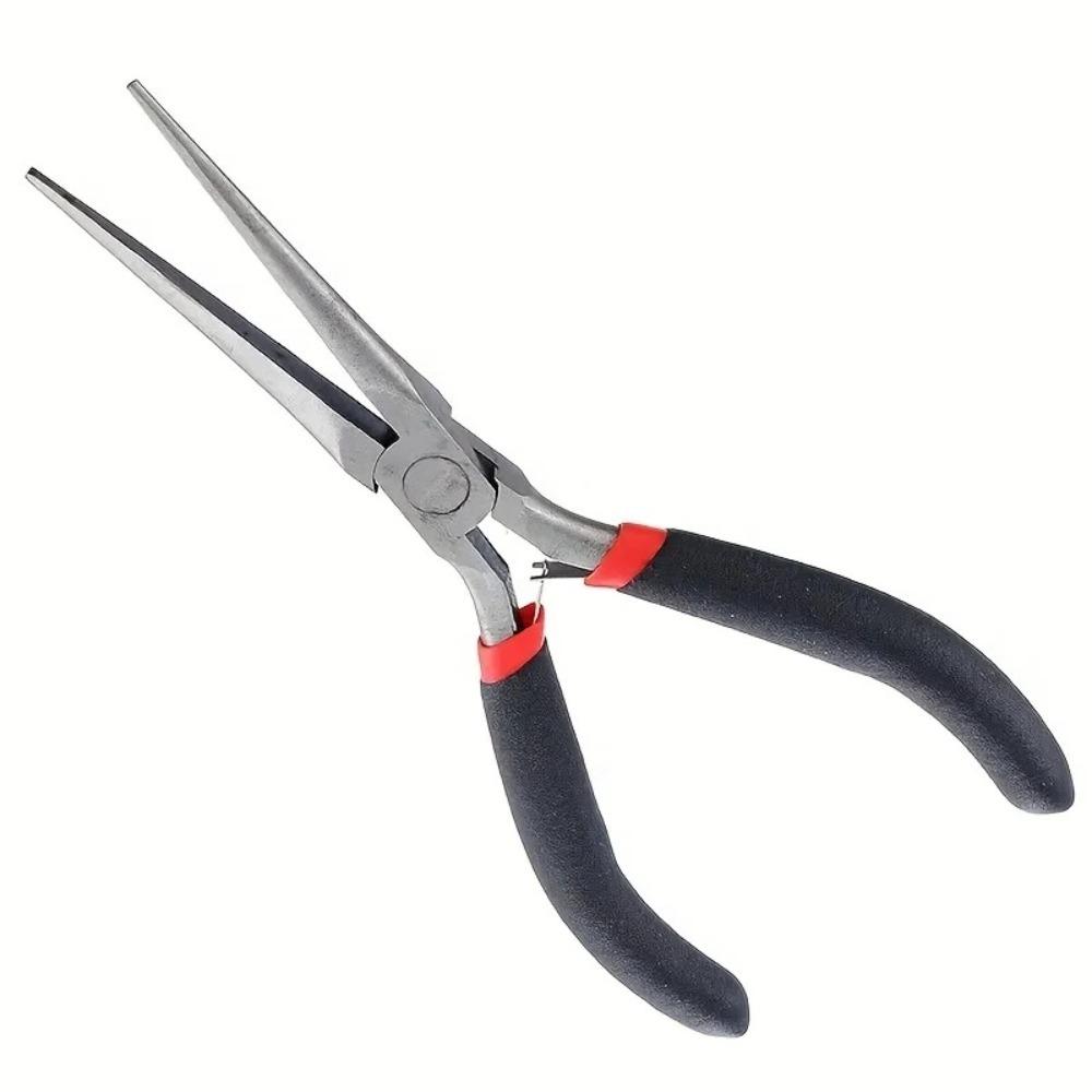 MiniLong Nose Pliers Jewelry 1.5inch Pliers with Flat Round Nose&Cutter for DIY Craft Hairpin MakingWire Bending Repair HandTool