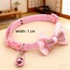 Bestselling pet grid bow tie collar cute cat collar for small dogs