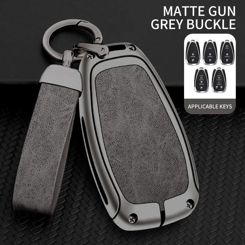 Zinc Alloy Car Remote Key Case For Chevrolet Onix Equino Orlando Cruze Spark Sonic Camaro Volt Bolt Trax Malibu Blazer Traverse