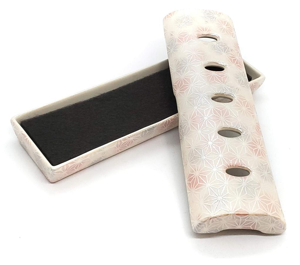 Lacquerware Aya Horizontal Cylinder Type Incense Burner Comes with Carbon Can Be Used for Both Stick and Cone Modern Buddhist Modern Buddhist Incense