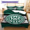 Viborg FF Logo Bedding Quilt Set Quilt Cover Pillowcase Home Decoration Birthday Gift (1 * Duvet Cover + 2 * Pillowcase, Without Core)