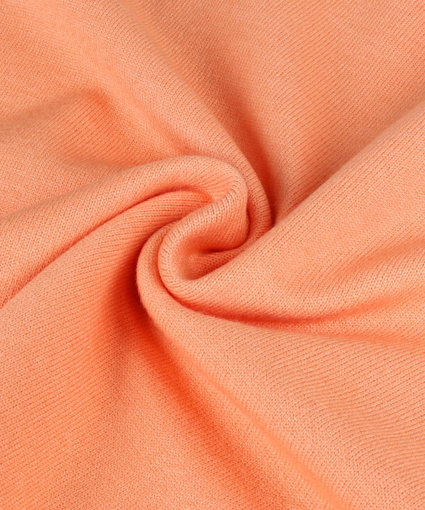NODU Signature Flower Soft Knit [Orange]