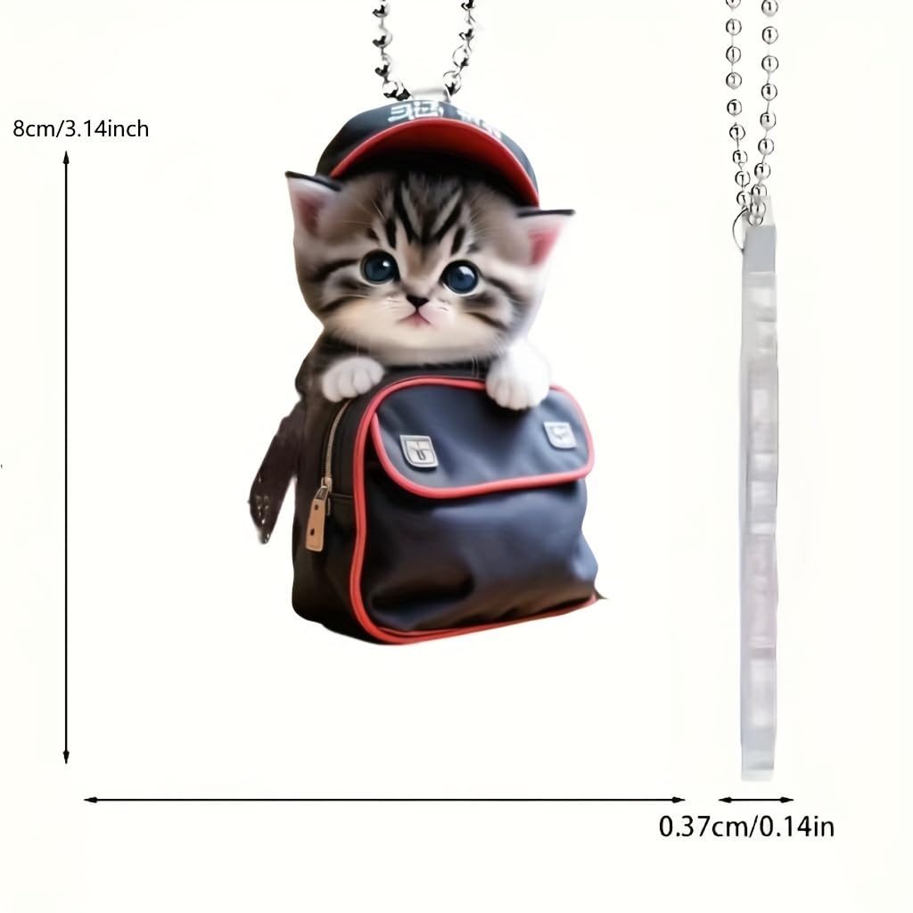 Car Decoration Car Hanging Doll Cat Car Pendant Super Cute