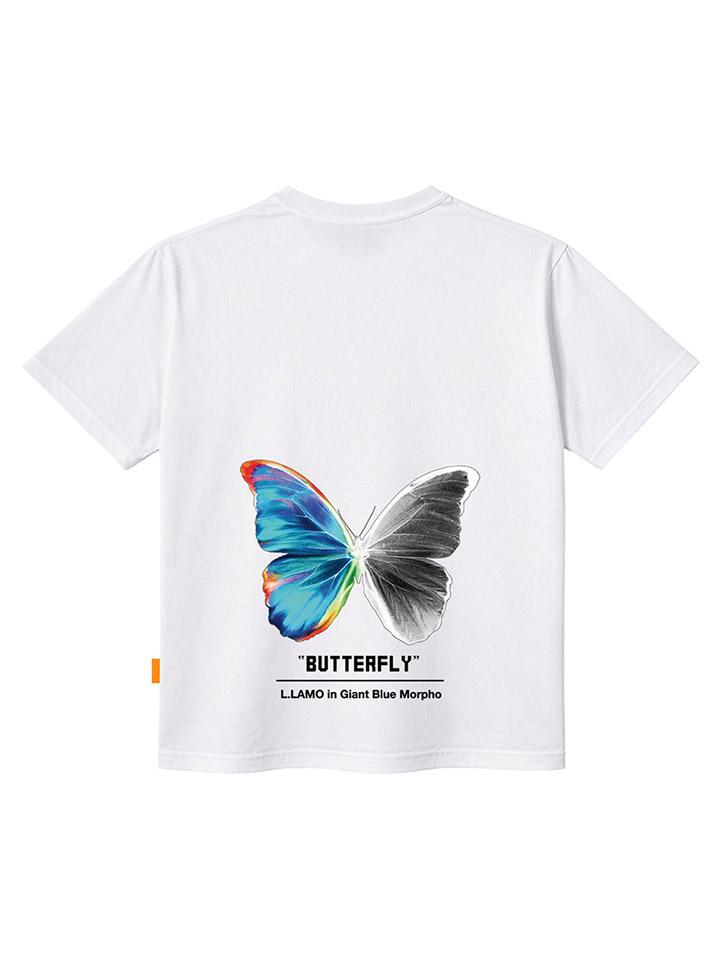 Ellamo Morpho Short Sleeve T-Shirt Unisex Plus Size S~4Xl (Type B)