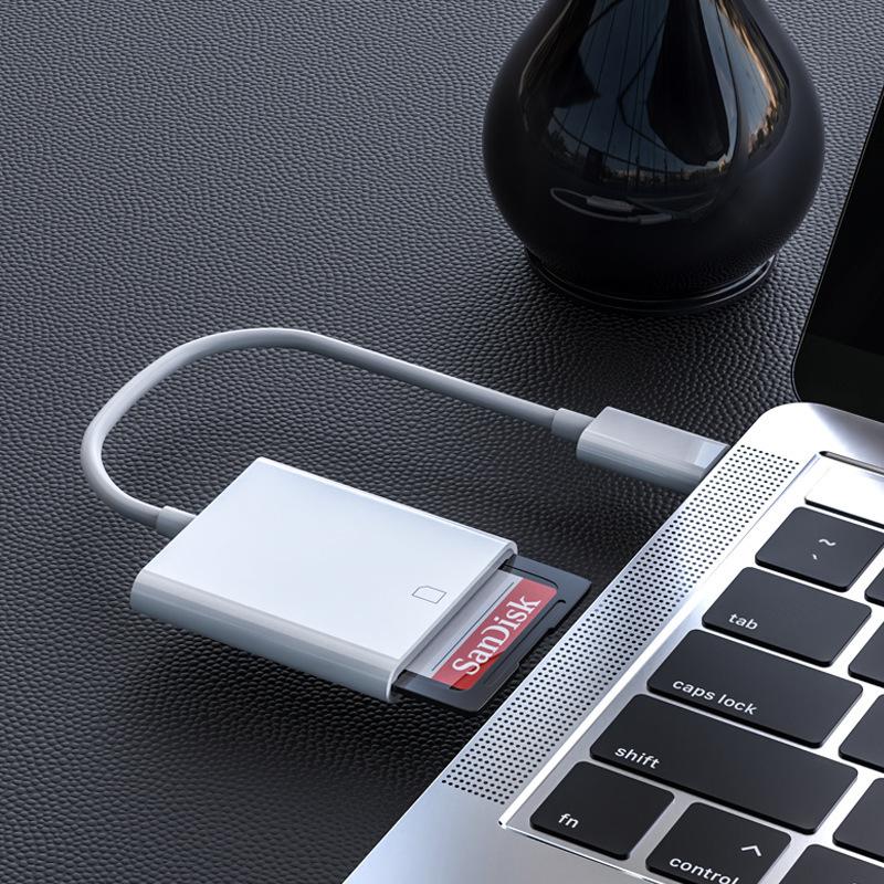 Type-C SD Camera Card Mobile Phone Computer Dedicated Card Reader TF Memory High-Speed Adapter Cable External Factory Direct