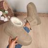 Fashion Winter Women's Casual Comfortable Snow Boots Velvet Cotton Minimalist Short Boots Fashionable Warm Women Shoes