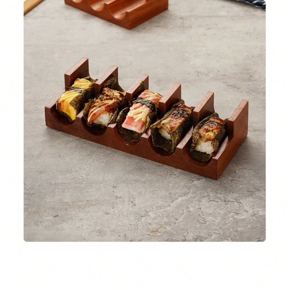Sushi Holzständer Handständer Teller Kreatives Geschirr Französische Westliche Speiseteller Japanische Sushi Untertasse