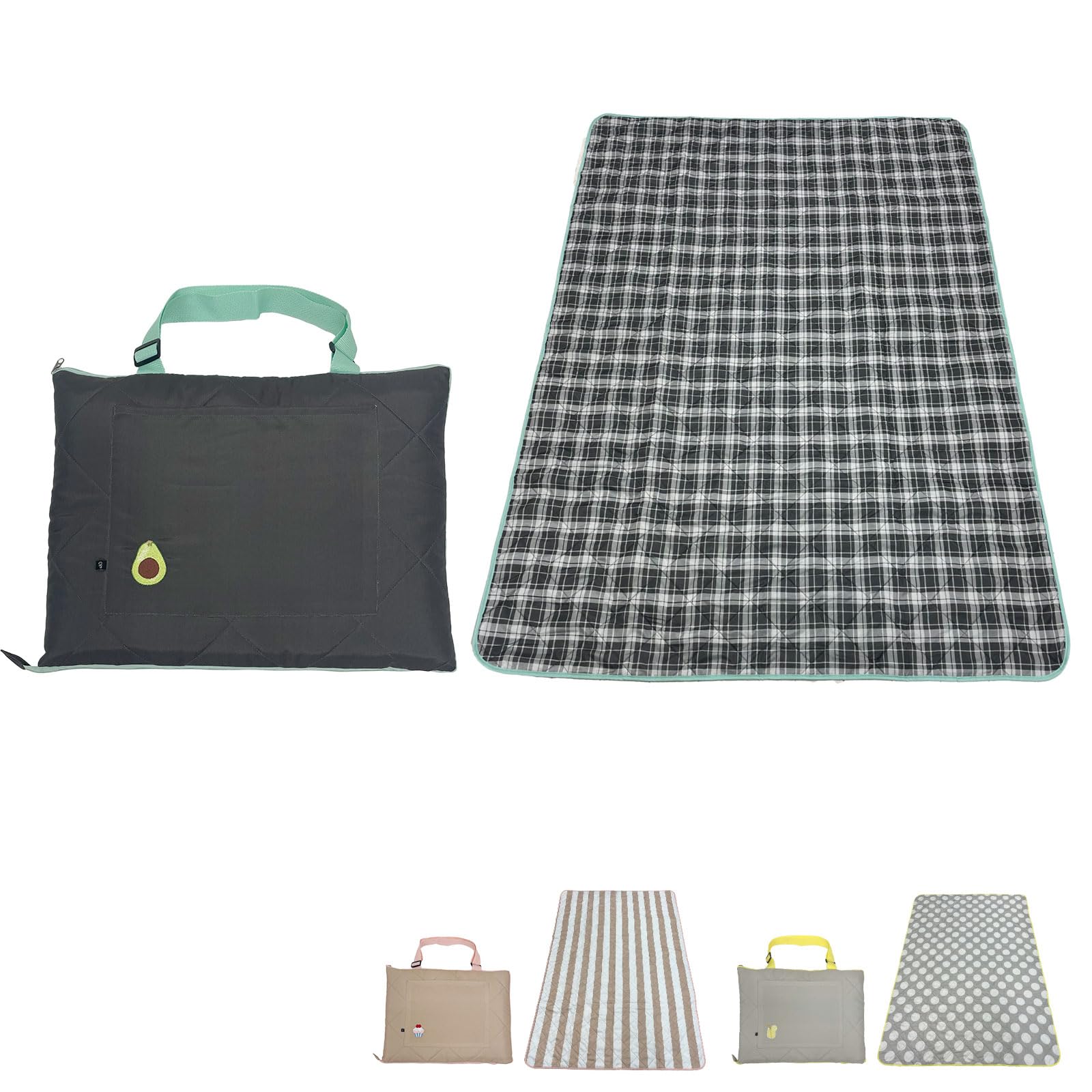 

IAM NATURAL Picnic 150 x Waterproof Sheet, Thick, 200, Large, 5-6 People, (Avocado) авокадо