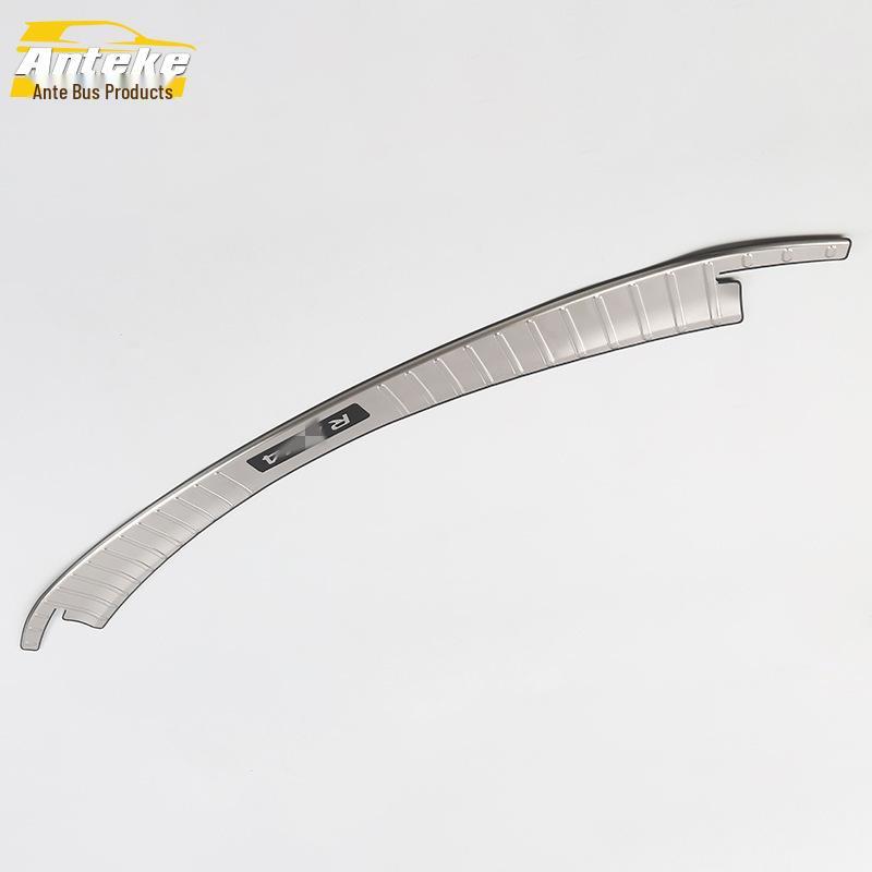 Compatible RAV4 Stainless Steel Trunk Guard Plate and Tailgate Protection Sequin 2016-2019.