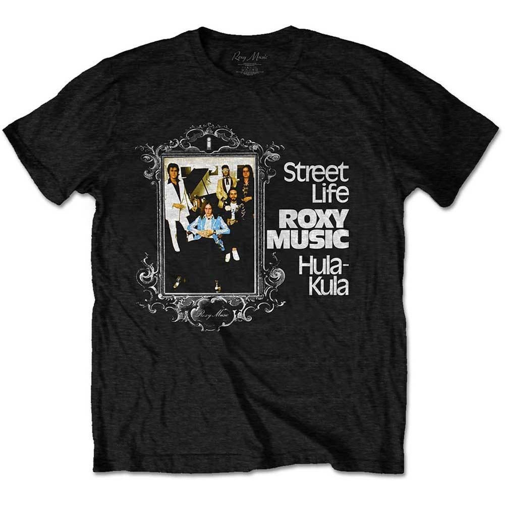 Men s Roxy Music Street Life Hula-Kula Slim Fit T-shirt Large Black XL