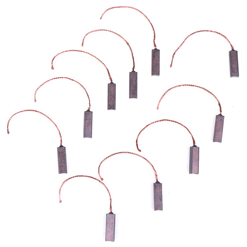 10ks 4,5* 6,5 *20 mm motorové uhlíkové kartáče Regulátor uhlíkové kartáče