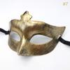 1Pc Masquerade Mask Halloween Costume Party Mask Plastic Half Face Mask Women Men Fancy Dress