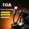 LED Data Cable with USB-C Fast Charging for Huawei, OPPO, Xiaomi, Android, Apple, and Car Chargers