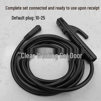 Arc Welding Machine Cable Set: Includes Welding, Grounding Cables In 16/25/35/50 Mm² Sizes.