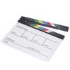 10  * 12    24.5 * 30cm Acrylic Dry Erase Clapboard Clap stick Clapper Board Slate for Film Movie Cut Action Scene