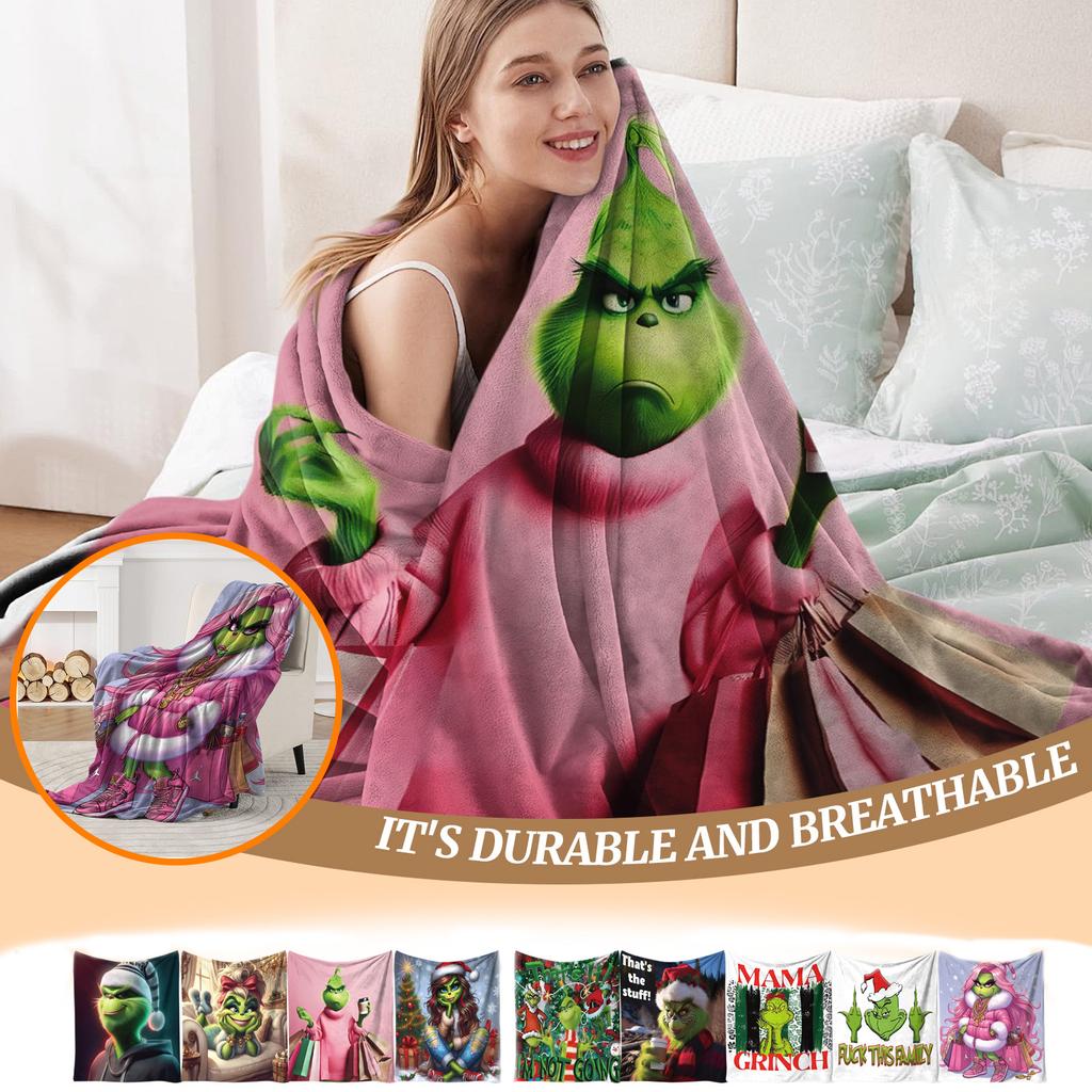 130*150cm Greentown Flannel Blanket