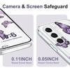 Sky Butterfly Transparent Phone Case For Samsung Galaxy S22 S21 S20 FE Plus Ultra Soft TPU Cover