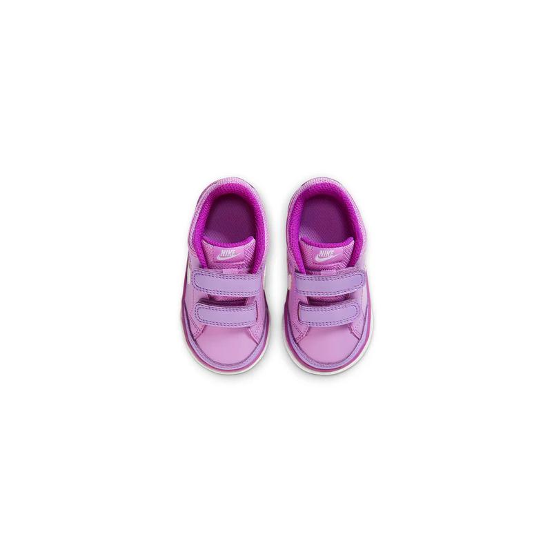 Nike Capri 3 Comfortable Versatile Velcro Non-Slip Durable Low-Top Walking Shoes Baby Shoes Lavender 807342-500