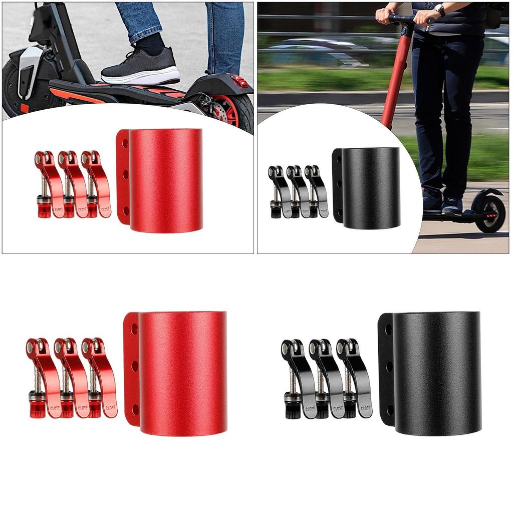 Electric Scooter Folding Clamp Vertical Rod Rugged Lock Tools Folding Latch for Men Adults Cycling Repairing Outdoor Sports
