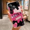For Realme GT 6 Case Colorful Painted Cover Soft Silicone Phone Case For Realmi GT 6T RealmeGT6 GT6T Case Transparent Funda Bags