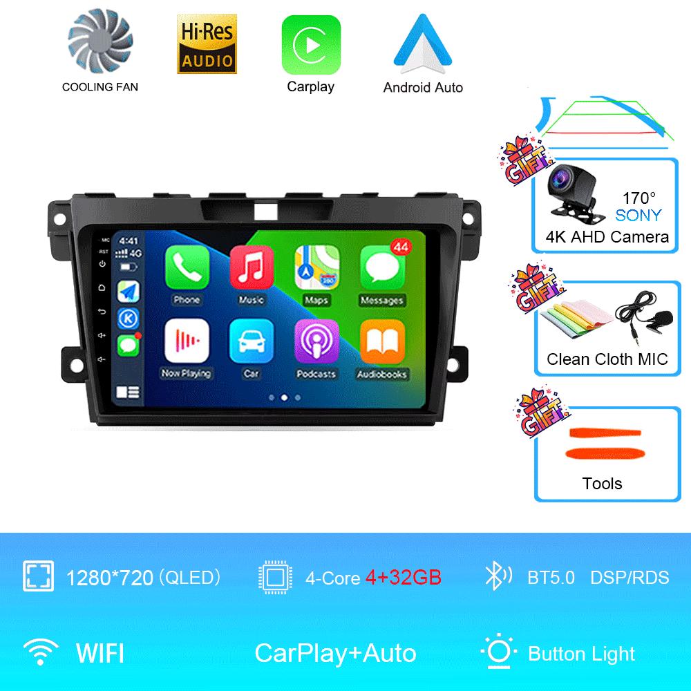 

Автомобильное радио Android 14 для 2007 2008 2009 2010 2011-2014 MAZDA CX-7 CX7 CX 7 GPS навигация мультимедиа видеоплеер DSP 4G нет 2DIN CHINA