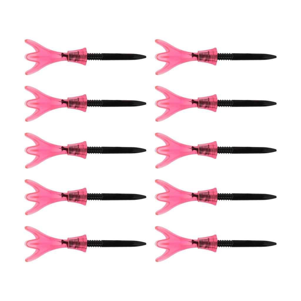 10pcs Plastic Golf Tee Ball Holder Adjustable Height Stable Practice Aids Accessories Gift for