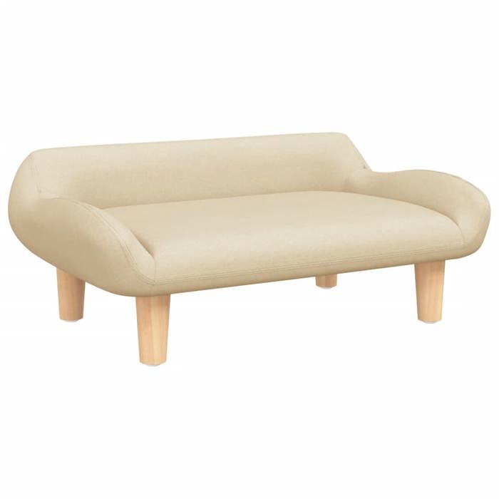VidaXL Canapé pour enfants crème 70x40x24 cm tissu, mini canapé, mini canapé-chaise, mini canapé pour enfants, canapé de 3196343