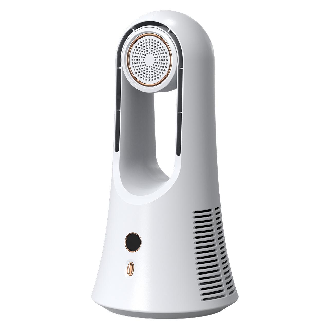 

Bladeless USB Rechargeable Desktop Fan with Silent Operation and Aromatherapy for Home or Bedroom. Standard белый