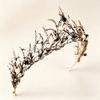 Trendiger Stil Krone Farbiger Stein Perle Diademe Und Kronen Für Frauen Party Abschlussball Braut Hochzeit Haarschmuck Schmuck Diadem