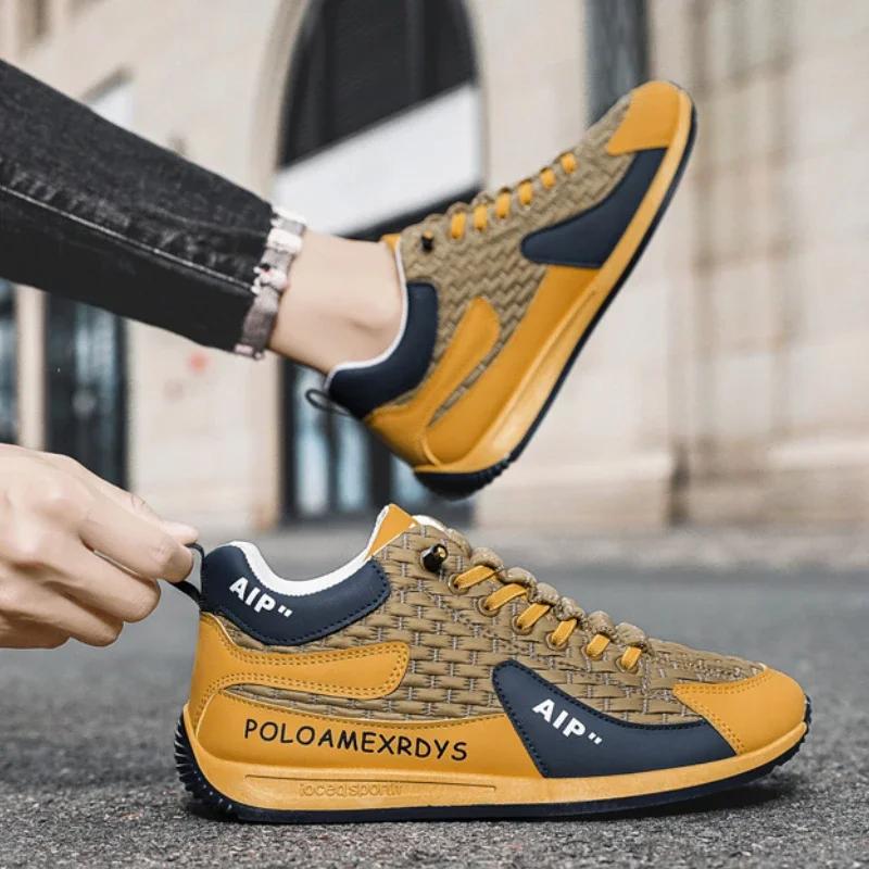 Men Chunky Sneakers Fashion Light Non-slip Luxury Brand Men's Sneakers Designer Male Casual Board Shoe Man's Vulcanize Shoe