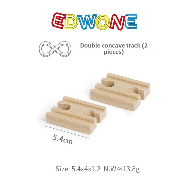 All Kinds Wooden Track Accessories Wooden Railway Train Track Parts Fit for Brand Wood Tracks Railway Toys for Children Gifts
