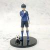 Blue Lock Pvc Collectible Figure With Assembly For Desk Decor