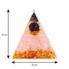 Orgonite Crystal Orgone Pyramid Tower Energy Nature Reiki Healing Chakra 6cm x 6cm (26)