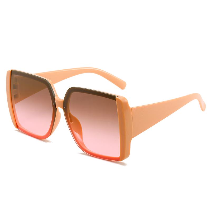 Fashion Gradient Square Sun Glasses Women Men Small Fresh Sunglasses Beach Travel Female Male Eyeglasses