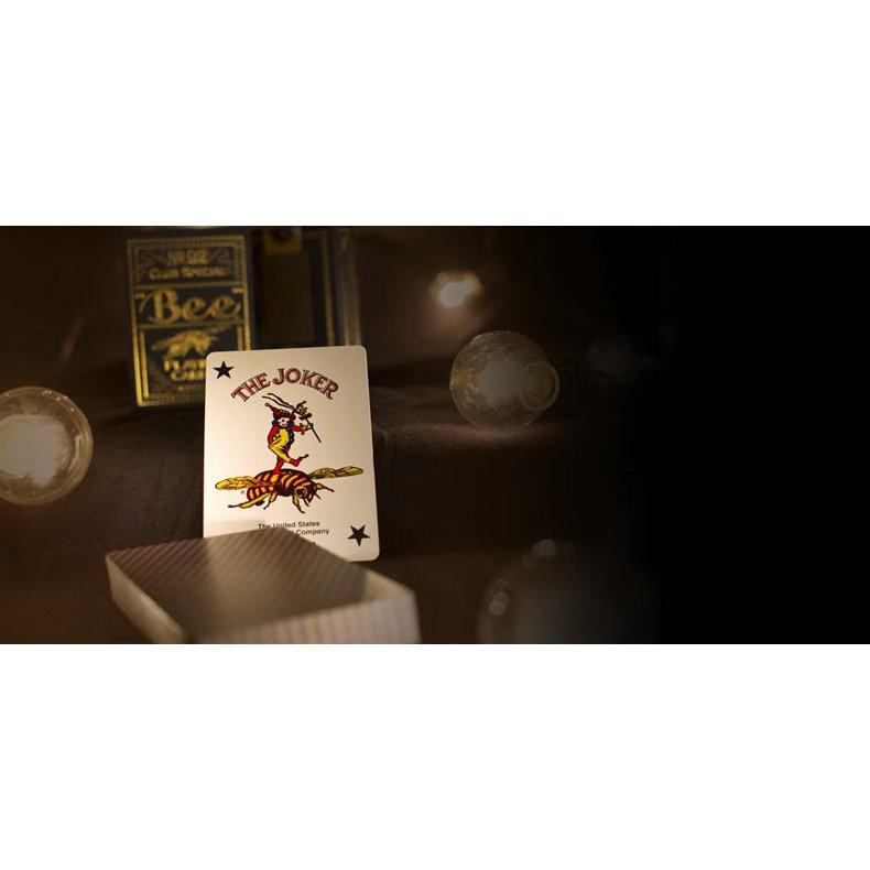 Bee Gold Edition Coterie Playing Cards USPCC Collection Deck Card Games Magic Tricks