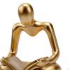 Statua Pensatore Astratto Scultura Figura Umana per Decorazioni Festa Regalo di Compleanno