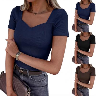 Women's Blouse Fashionable and Casual T-shirt Top