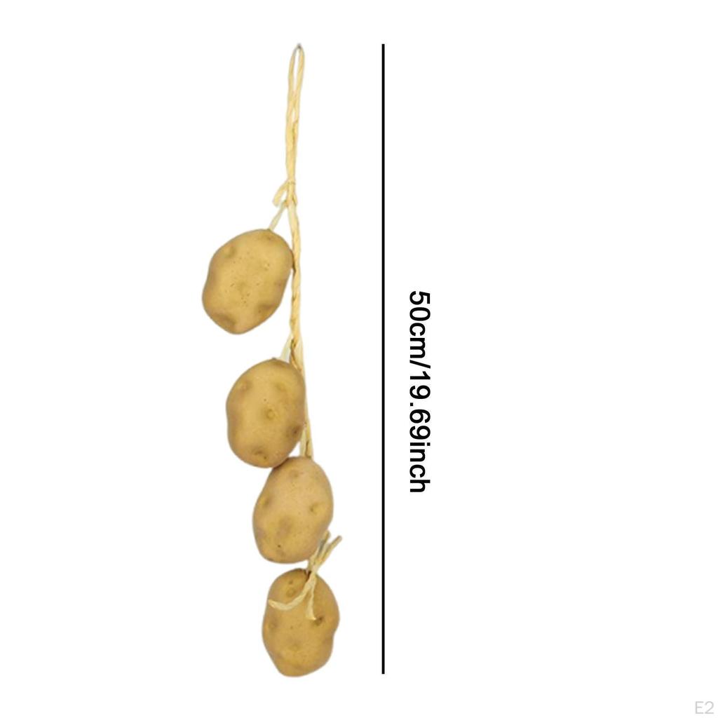 Artificial Plant Pot Shaped Figurine, Lightweight Hanging Decoration