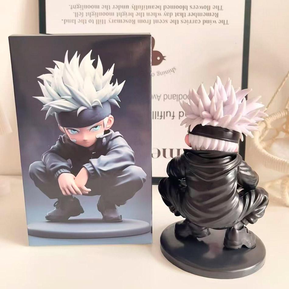 Anime FigureJujutsu Kaisen Style Satoru Gojo Action Figure Lord Curse Sukuna Figurine Collection Model Doll Toys of the Poseable Articulated Scale