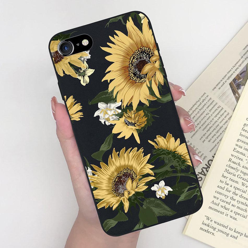 For Apple iPhone 7 8 Plus Back Cover Fashion Pattern Soft Silicone Anti Slip Phone Case For iPhone 7plus 8plus Funda Capa Shell