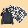 1Set No Ironing Stickers Patches Down Jacket Universal Black Self Adhesive Patcher Repair Washable Sewing Fabric Diy Fix Patch