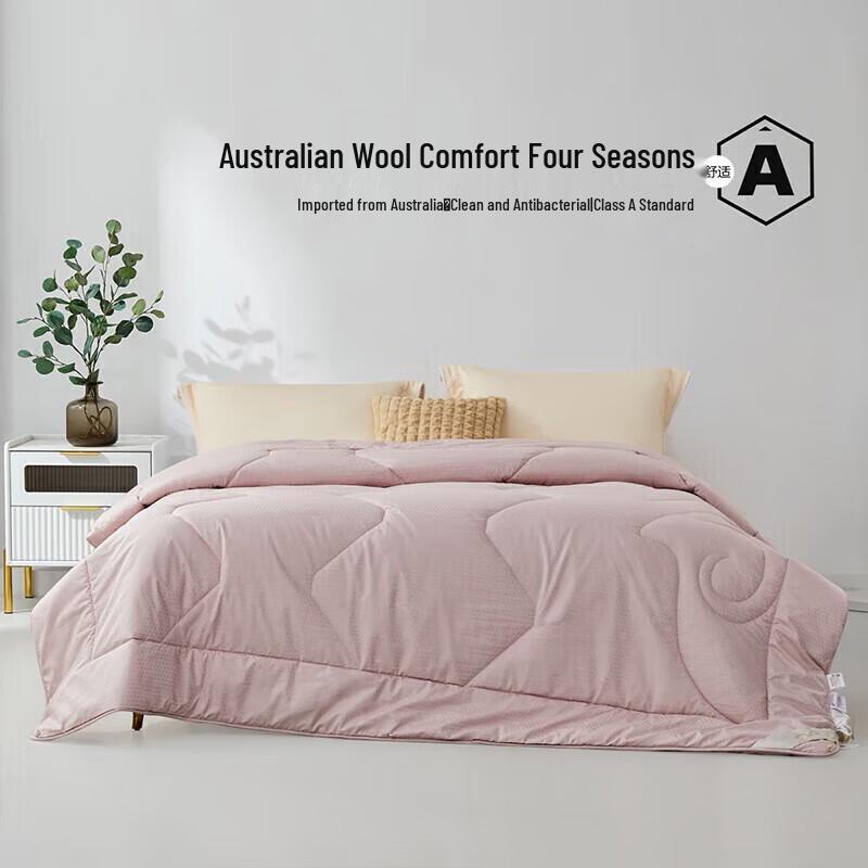 Mercury Home Textiles 100% Pure Australian Wool All-Season Quilt