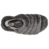 UGG Fluff Yeah Slide Thick Sole Gray Slippers Women's 1095119-CHRC