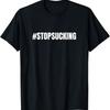 Stop Hating On Lazy People Funny Recliner Chair Graphic T-Shirt