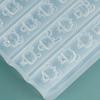 3D Relief Silicone Nail Art Molds Cartoon Animal Rabbit Cat Dog Design Diy Nail Art Decorations Transparent Manicure Template